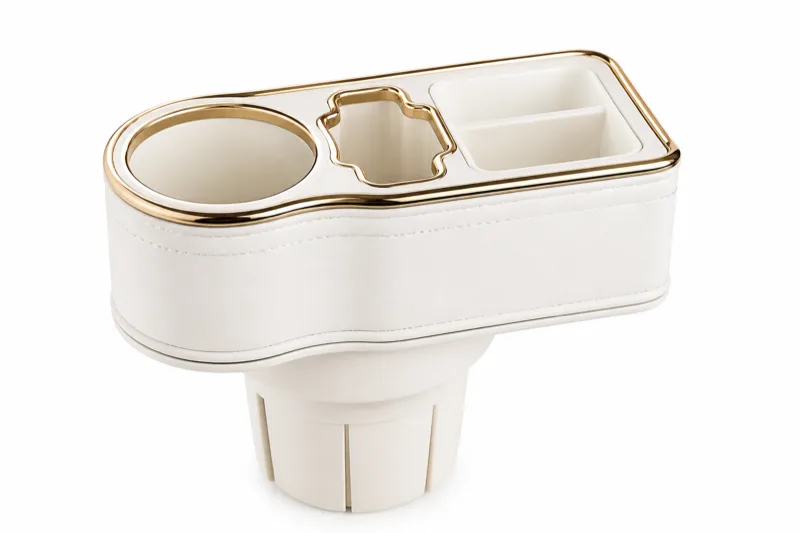 Gold Trim Cup Organizer